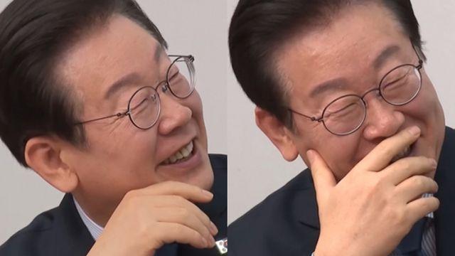 尹 대통령 영상 보던 이재명, 낄낄거리며 웃어…“입만 열면 거짓말”
