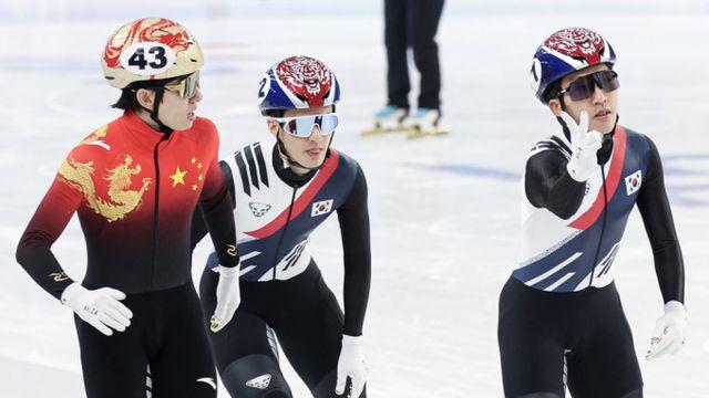 박지원·장성우, 쇼트트랙 500m 은·동메달… 우승은 린샤오쥔