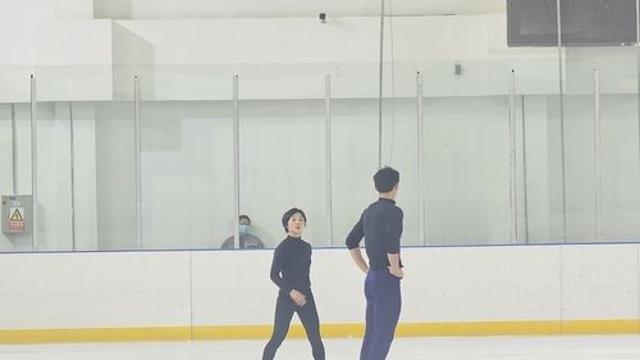 [아시안게임] 북한 피겨 렴대옥, 첫 공식훈련 소화…취재진엔 묵묵부답