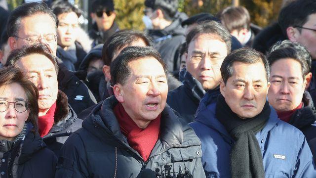 김기현 “헌재, 재판 가장한 정치쇼…공정성 기대할 수 없어”