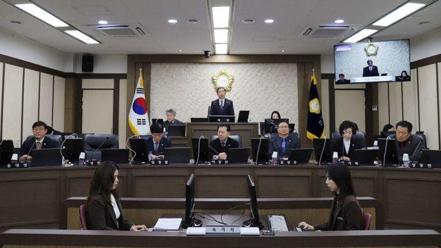 진천군의회, 을사년(乙巳年) 올해 첫 임시회 개회