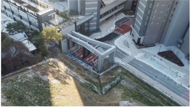 아무도 살고 있지 않는 아파트