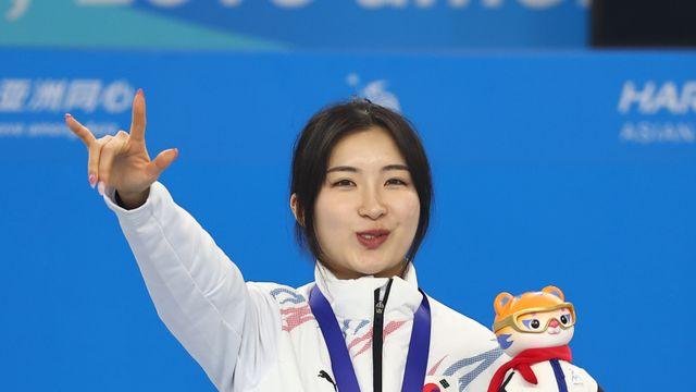 ‘KIA 팬’ 김길리가 밝힌 세리머니 비하인드…“김도영 선수의 우승 기운 받아 가려고” [IS 인천]