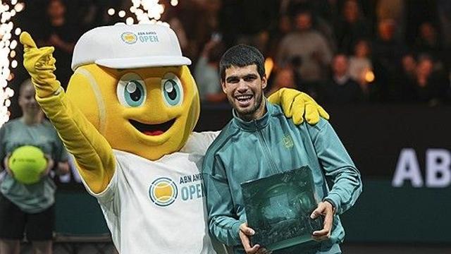 알카라스, ATP 투어 ABN 암로오픈 단식 우승