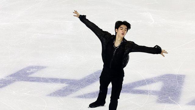 피겨 차준환, 쇼트 94.09점 '전체 2위'…1위 일본 가기야마와 9.72점 차 [하얼빈 현장]