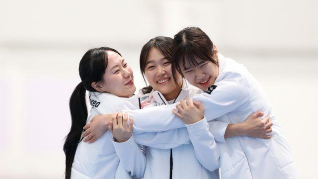 빙속, 여자 팀추월서 동메달 추가… 하얼빈AG서 총 12개 메달 수확