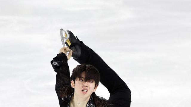 피겨 차준환, 쇼트 2위…1위와 9.72점 차 [하얼빈 AG]