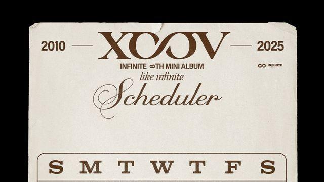 인피니트, 새 앨범 'LIKE INFINITE' 스케줄러 공개...'역대급 귀환' 카운트다운