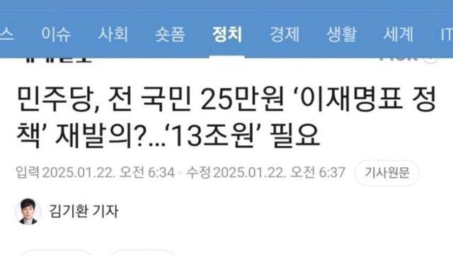 민생지원금 25만원으로 할 수 있는 것