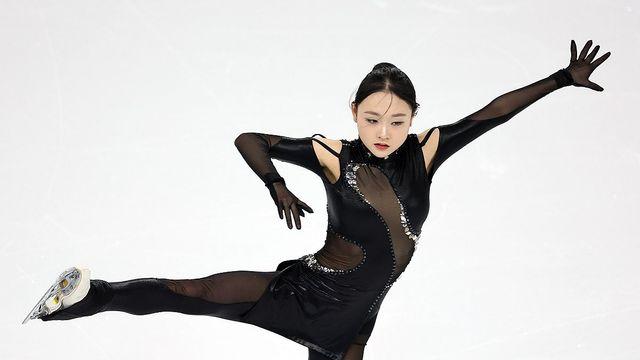 피겨 김채연, 쇼트 '71.88점' 개인 최고점 쾅!…첫 AG서 첫 메달 도전 [하얼빈 현장]