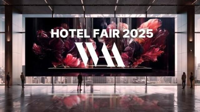 커즈, 프리미엄 미디어아트 플랫폼 ‘WAA’로 2025 호텔페어서 공간 혁신 제시