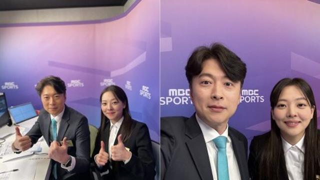 김보름, MBC서 스피드 스케이팅 중계 데뷔 성공 