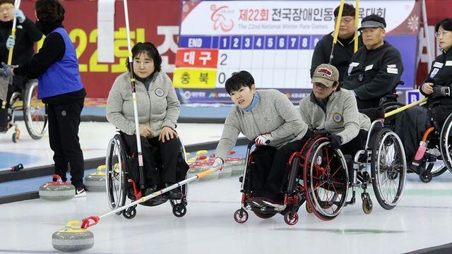 제주 휠체어컬링 16강 탈락.. 2025장애인동계체전 마무리