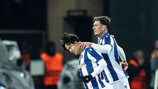 손흥민 vs 구보 빅뱅 터진다?…'구보 결승골' 소시에다드, 미트윌란 2-1 격파 [UEL 리뷰]