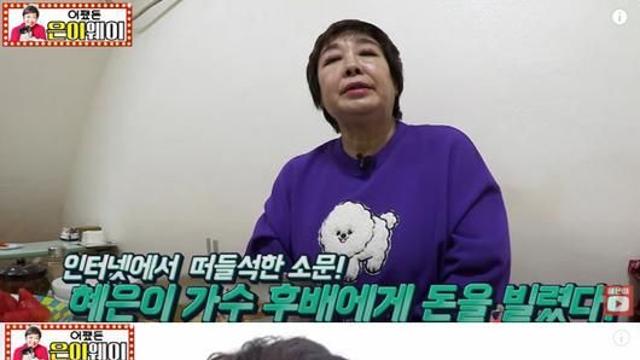 혜은이, '후배 가수 돈 빌려 50억 빚' 가짜뉴스에 