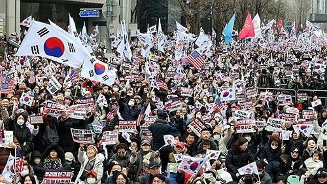 광주 금남로서 '尹 지지' 집회…1만명 집결(종합)
