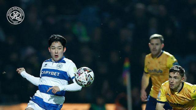 'QPR 임대' 양민혁, 잉글랜드 무대 첫 선발서 공격포인트...팀 대승 견인