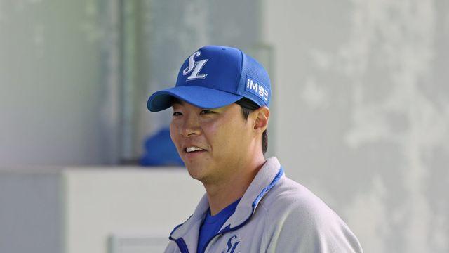 캠프에서 중도 귀국한 삼성 김무신, 팔꿈치 인대 손상 확인돼 수술 불가피