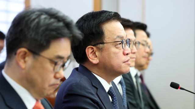 최상목, 韓경제사절단과 만찬간담회…
