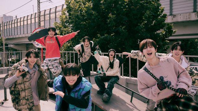 ‘JYP 보이그룹’ 킥플립의 데뷔 한 달 하이라이트→당찬 슈퍼 루키 행보