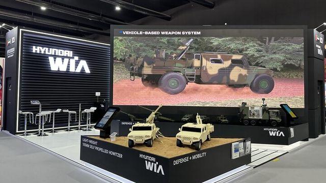 현대위아, IDEX 2025서 모빌리티 기반 화포체계 대거 공개