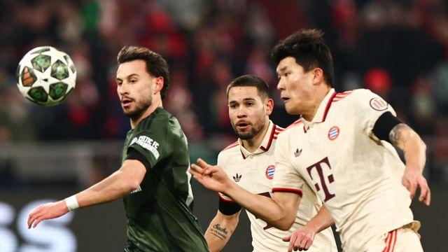 ‘김민재 대형 실수→기사회생’ 뮌헨, 극장골로 셀틱과 1-1 무…간신히 UCL 16강행