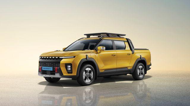 KG 모빌리티, 첫 전기 픽업 ‘무쏘 EV’ 가격 확정… 실구매가 3000만원대