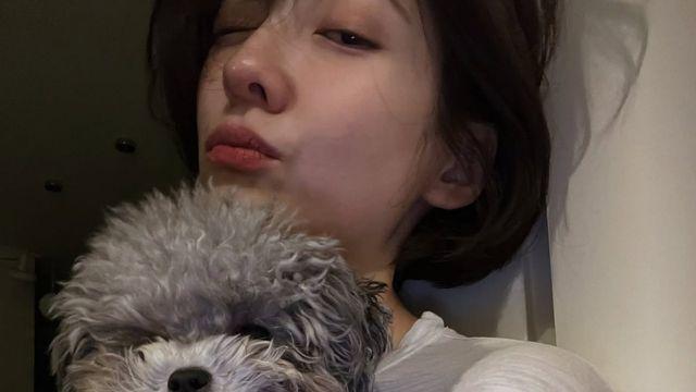 [★&댕댕이] 박지현, 사랑이 가득한 눈빛 