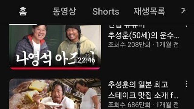 추성훈 유튜브 집 공개 영상만 숨겨놨음ㅋㅋ