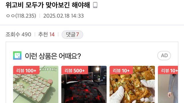 위고비를 맞고 현자가 되어버린 디씨인