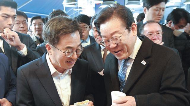 [속보] 이재명·김동연 28일 회동...비명계 연쇄 만남으로 통합행보