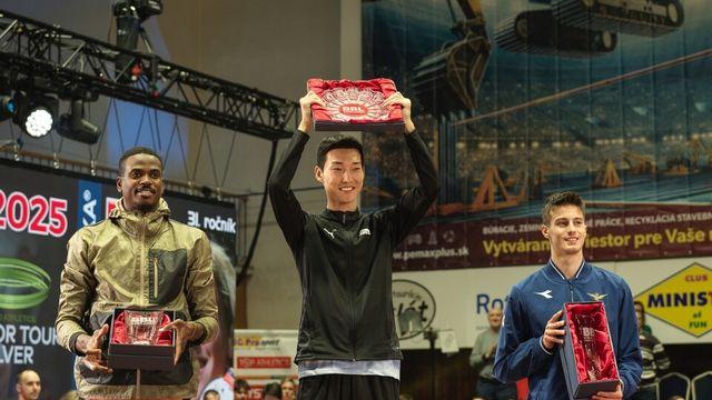 우상혁, 시즌 두 번째 우승… 2m28로 슬로바키아 대회 정상
