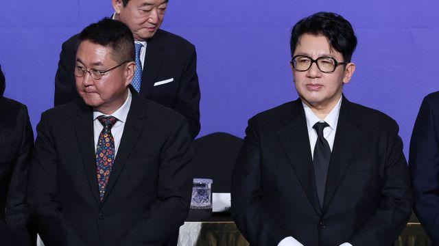 하이브 방시혁, 다이어트 성공했나… 홀쭉해진 모습 '눈길'