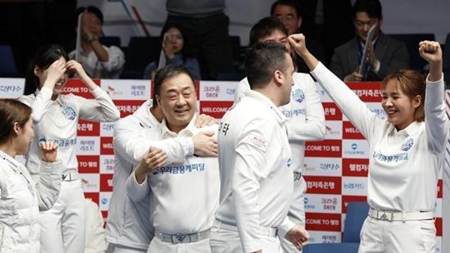 ‘강민구 밀고, 엄상필 끝내고’ 우리원위비스, 웰컴저축銀에 2연승 PO 직행…하나카드와 파이널행 격돌[PBA팀리그]