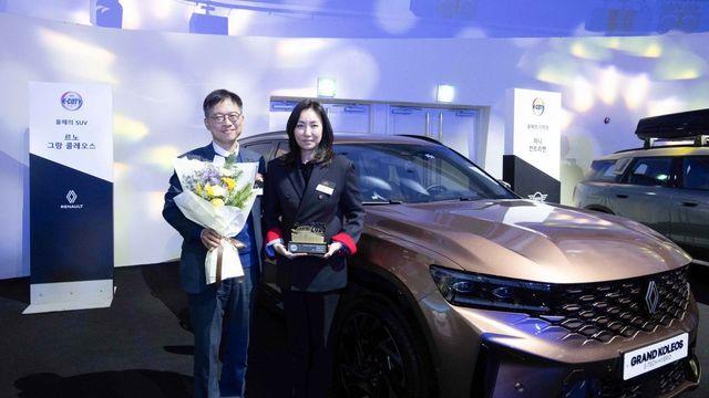 그랑 콜레오스, 한국자동차기자협회 ‘올해의 SUV’ 수상