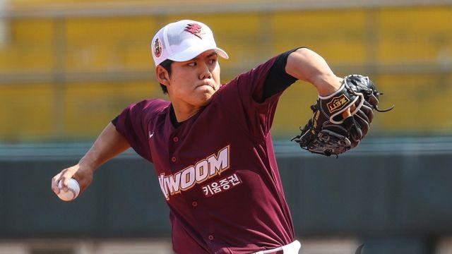 영웅군단 마운드 컨디션 이상 무···'김윤하+하영민 무실점투' 키움, CPBL 라쿠텐전서 4-4 무승부