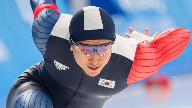 스피드스케이팅 김준호, 월드컵 5차 500m 1차 레이스 3위... 김민선 12위