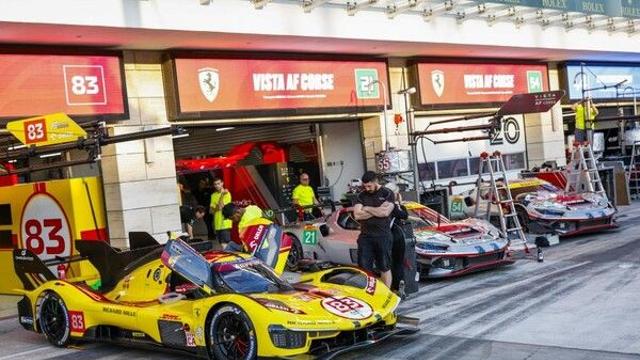 F1 출신의 R. 쿠비차, ‘페라리 499P’ 스티어링 휠 잡고 ‘톱 타임’