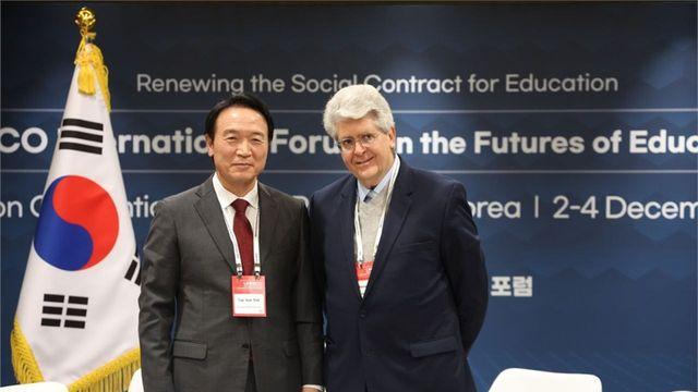 임태희 경기도교육감, 대한민국 교육감 최초 하버드대 강연... 경기미래교육 국제 무대에서 소개