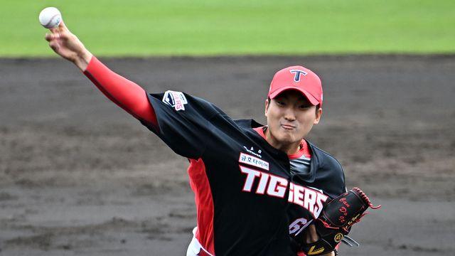 '벌써 148km 쾅!' KIA 김도현, 일본 타선 완벽 제압…