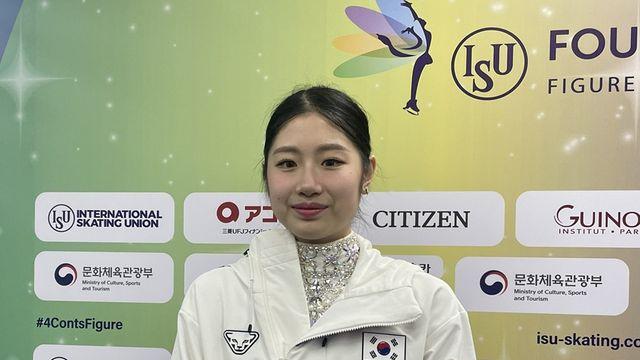 '선수 자격 회복' 이해인, 첫 국제대회 소감은…