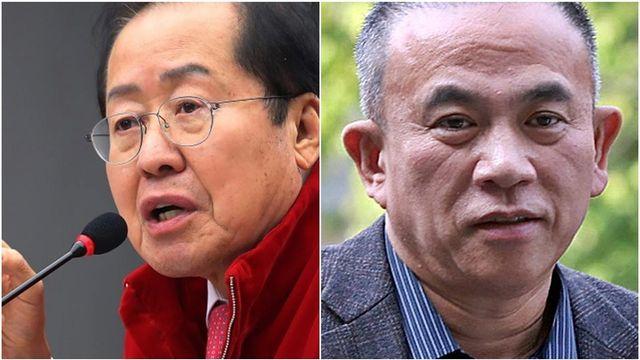 “명태균 사회 볼 때, 홍준표 축사”…행사장서 찍힌 투샷 공개