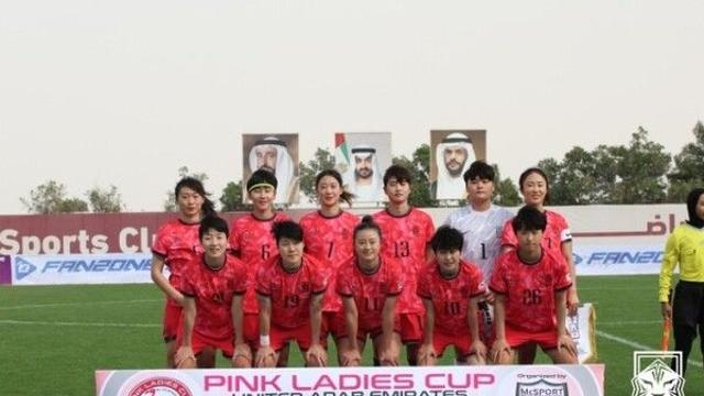 한국 여자축구, 태국에 4-0 완승... 핑크레이디스컵 2연승