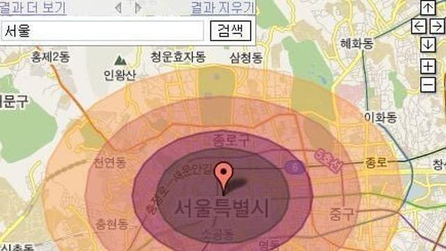서울에 핵이 떨어진다면 발생하는 피해