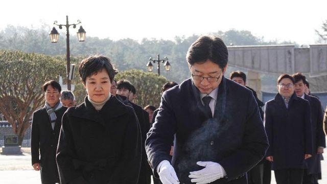 광주 찾은 김경수 “尹 탄핵 동의세력 누구든지 함께 해야”