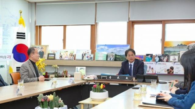 이동환 고양시장, 고양시 개인택시조합장 면담…애로사항 청취