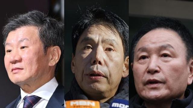 정몽규 1차투표 압승? 신문선-허정무 2차투표 접전?…대한축구협회장 선거 대망의 'D-1'