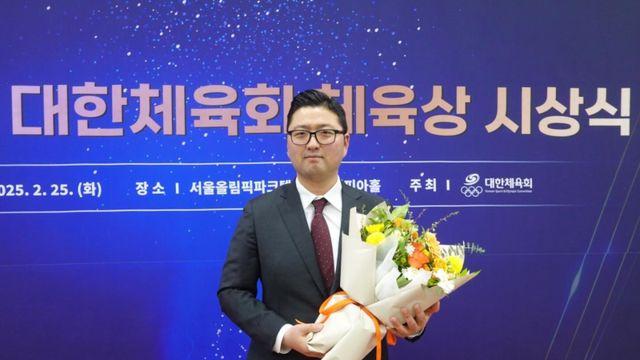 ‘파리 올림픽 3관왕’ 김우진, 대한체육회 체육상 대상 영예