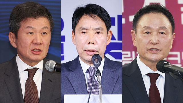 정몽규 4선이냐, 신문선·허정무 대반전이냐…‘축구협회장’ 선거 오늘 결판