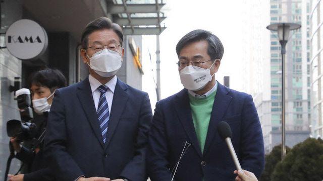 이재명, 오늘 김동연과 회동…비명계 통합 행보 수순